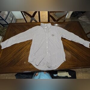 Men’s Medium long sleeve button-up Texas A&M shirt